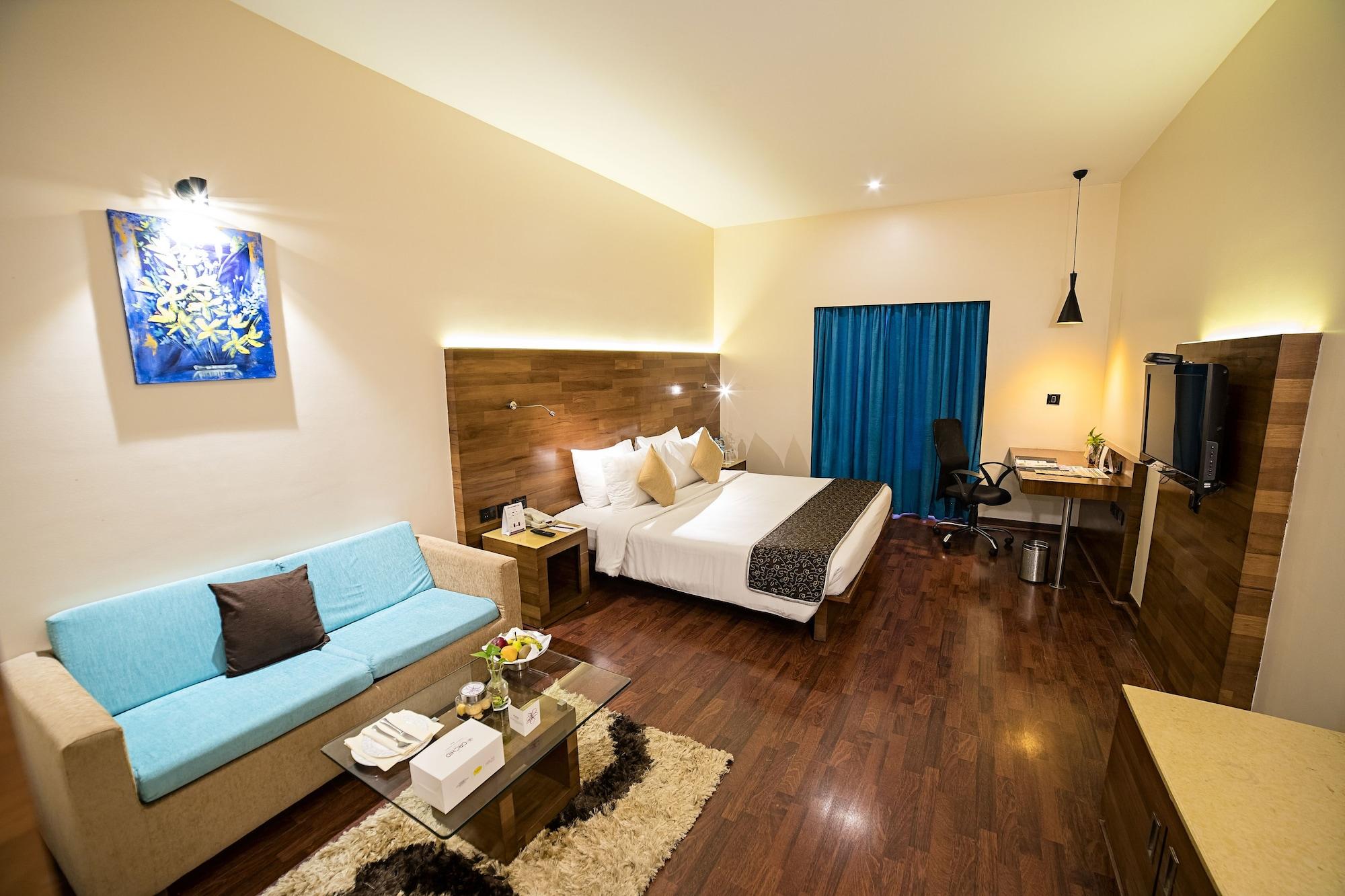 The Orchid Hotel Hinjewadi Pune Esterno foto A room at the hotel